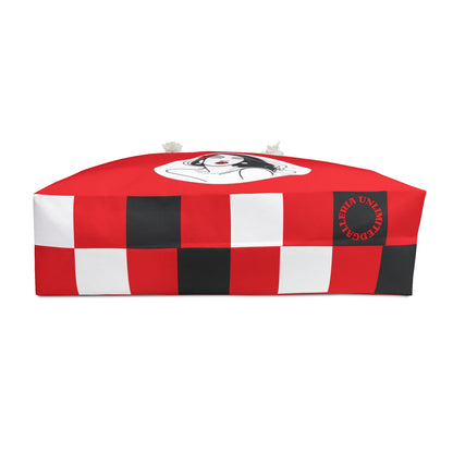 Pearls & Curls 3 | Scarlet Kiss Weekender Bag