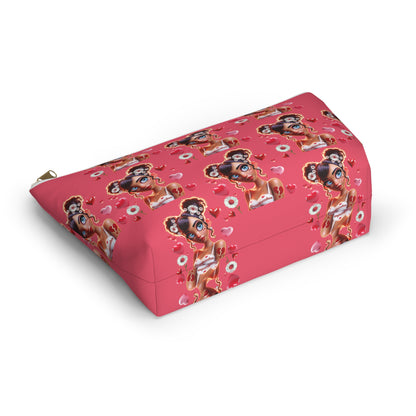 Heartbreaker 1 | Raspberry - Zipper Makeup Pouch (small/large)