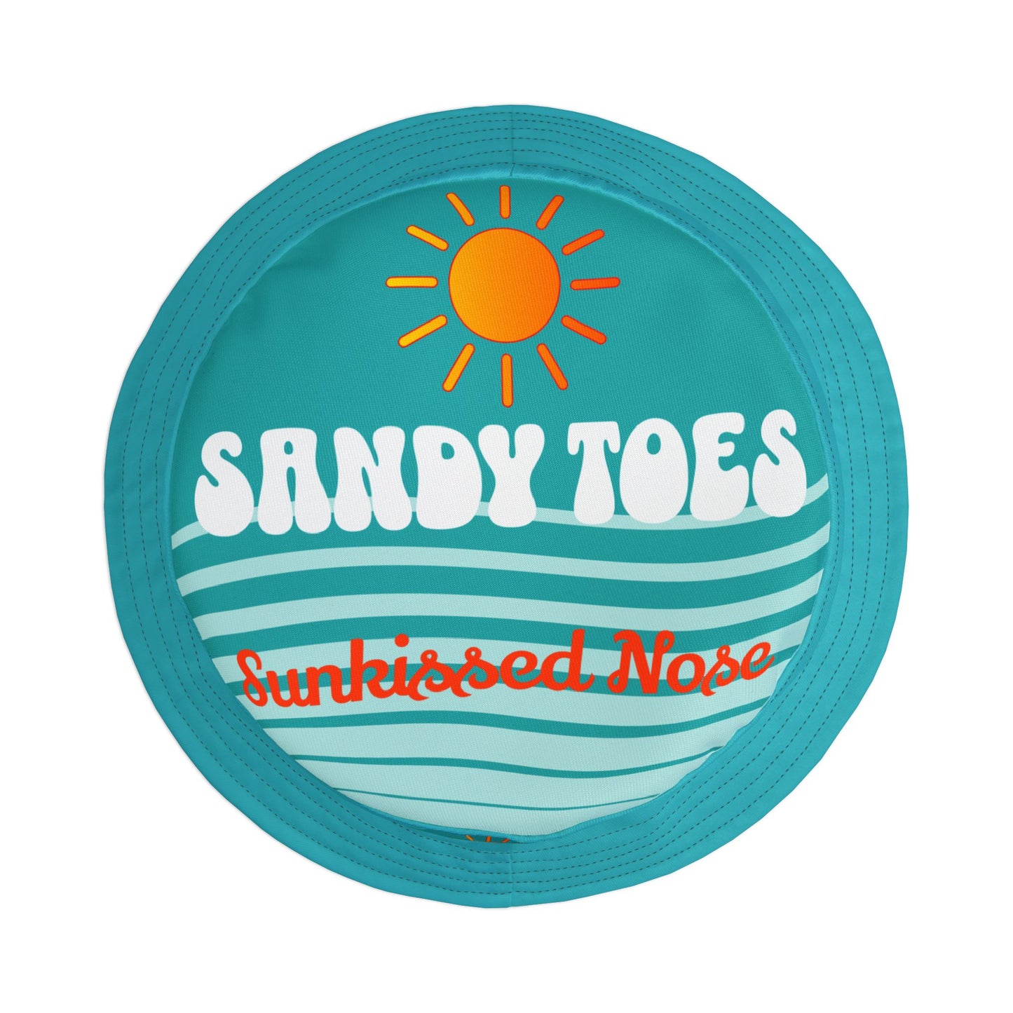 Sandy Toes | Bucket Hat - Seafoam