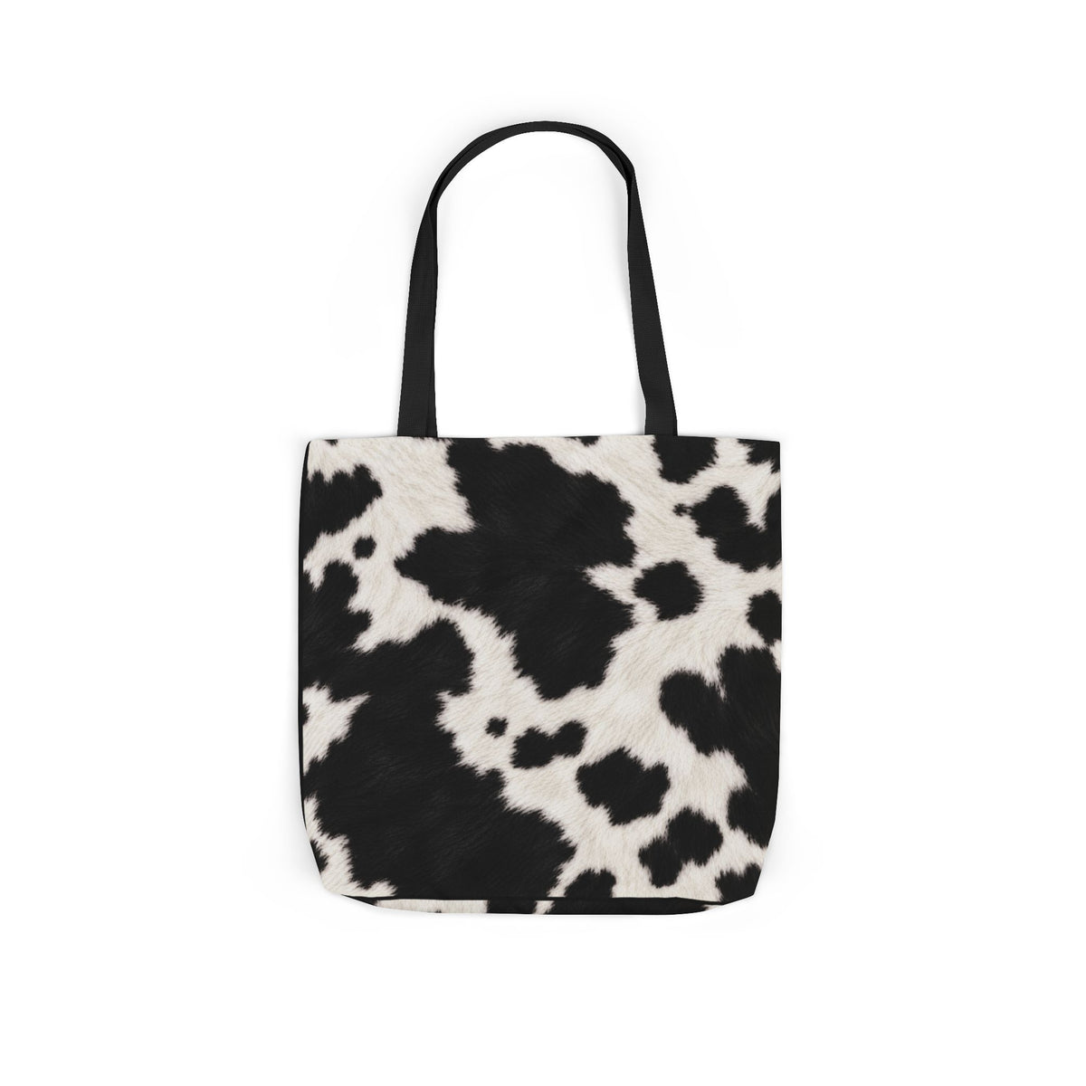 Cow | Black & White Cowhide Canvas Tote Bag (3 sizes)