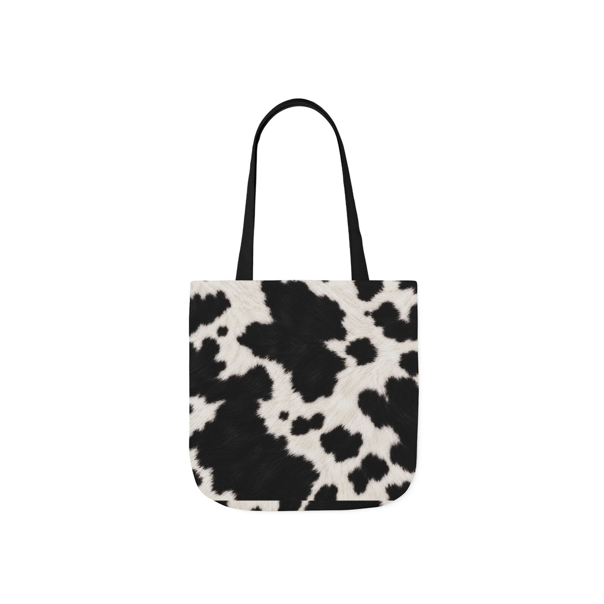 Cow | Black & White Cowhide Canvas Tote Bag (3 sizes)