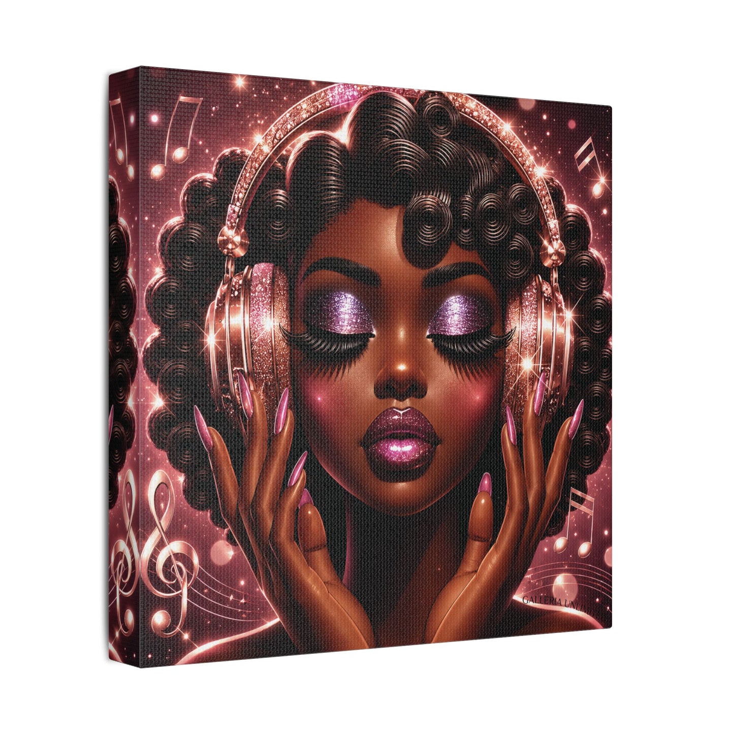 Soul in Stereo | The Sound, Satin Stretched Canvas