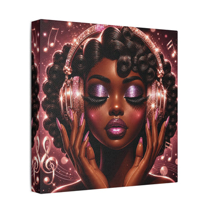 Soul in Stereo | The Sound, Satin Stretched Canvas