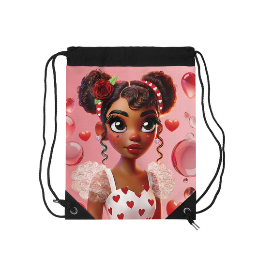 Heartbreaker Girl | Bubblegum - Drawstring Bag