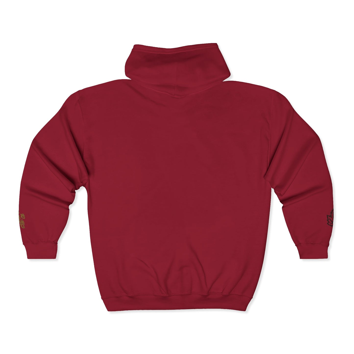 Harvest Haze | 'Cozy Season' Zip Hoodie — Autumn Coffee & Leaves Full-Zip Sweatshirt