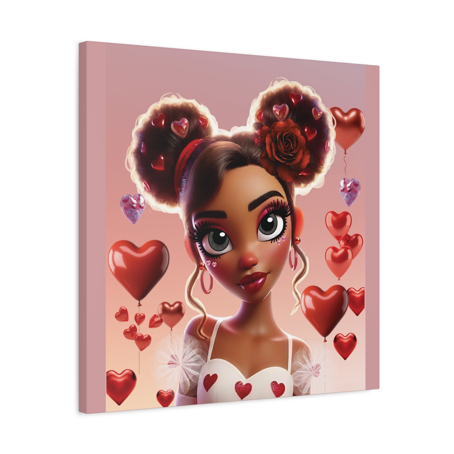 Heartbreaker 3 | Cotton Candy, Matte Canvas Print