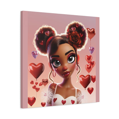 Heartbreaker 3 | Cotton Candy, Matte Canvas Print