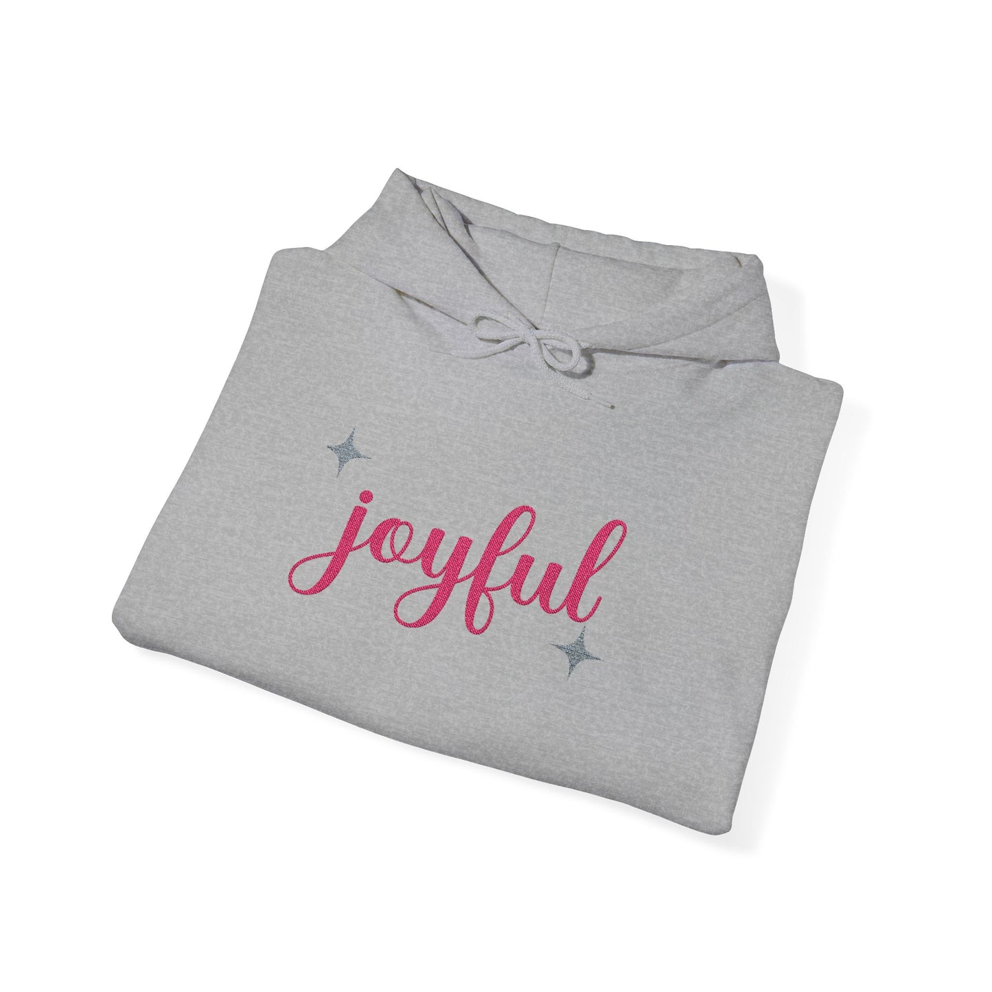 The Joyful Edit1 | Joyful Pink Embroidered Hoodie, PINK Palette (multiple colors)