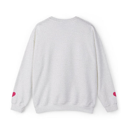 Heartbreaker 0 | Pink Embroidered Heartbreaker Crewneck Sweatshirt