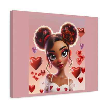 Heartbreaker 3 | Cotton Candy Matte Canvas Print