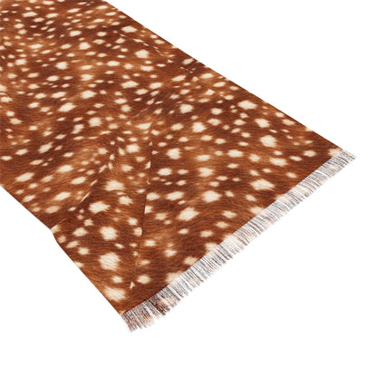 Deer | Fawn Spotted Pattern Lightweight Fashion Scarf