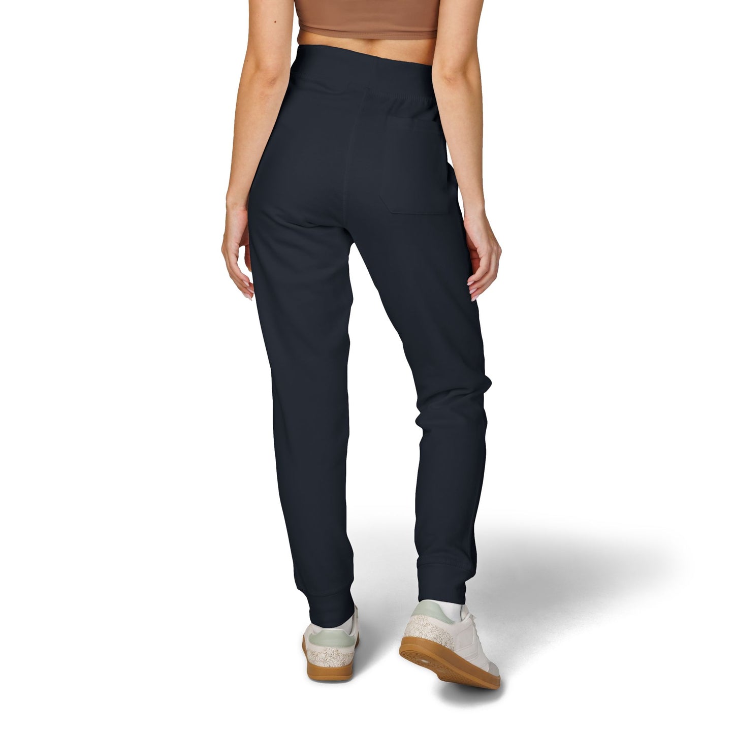 Harvest Haze | Hot Chocolate Gold Embroidered Sweatpants