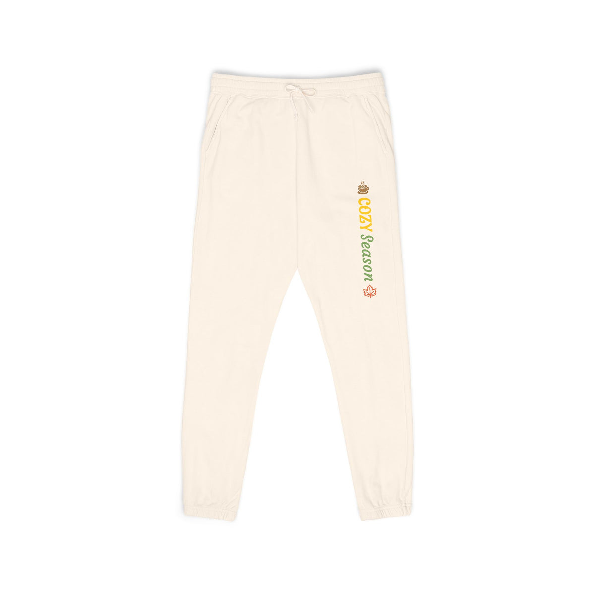 Harvest Haze 9 | "Cozy Season" Vertical Script Garment-Dyed Joggers