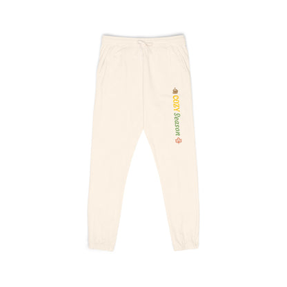 Harvest Haze 9 | "Cozy Season" Vertical Script Garment-Dyed Joggers