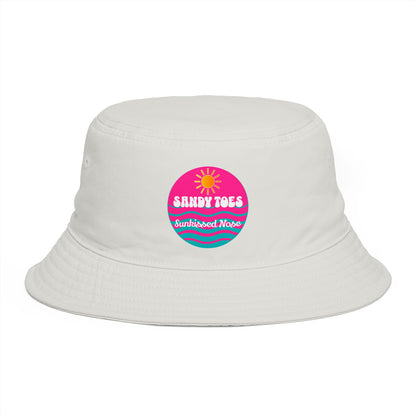 Sandy Toes | Passion Fruit Emblem Bucket Hat (multiple colors)