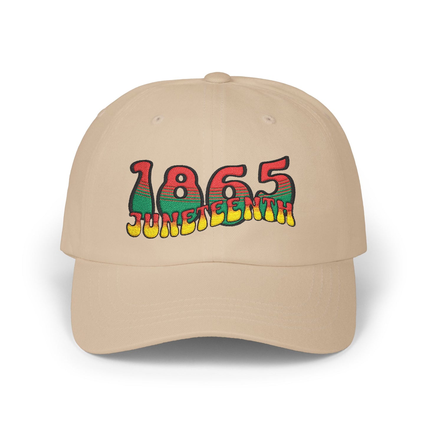 The 92% Club | Juneteenth Celebration Cap, embroidered gradient overlay