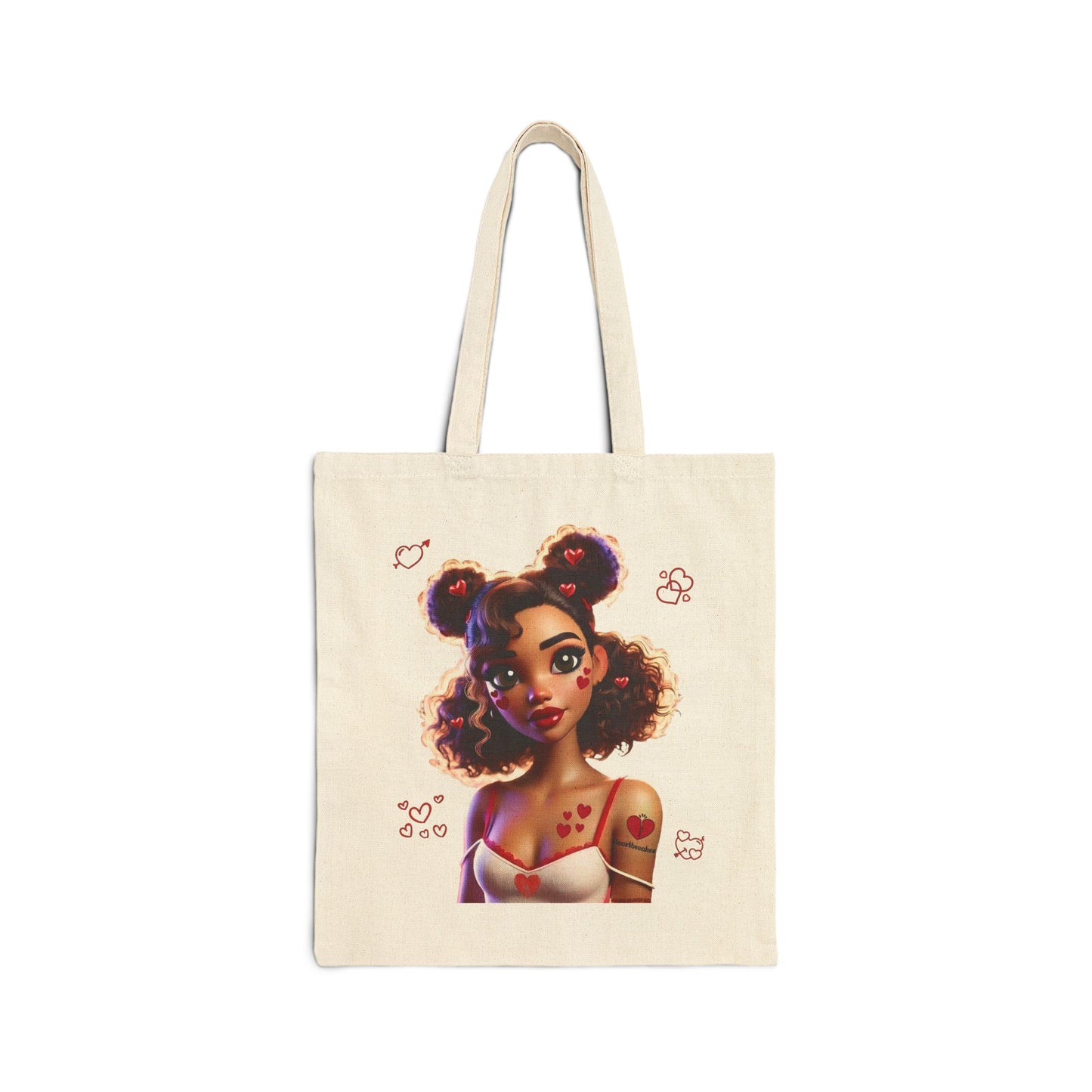 Heartbreaker 2 | Tote Bag, solid color (natural/black)