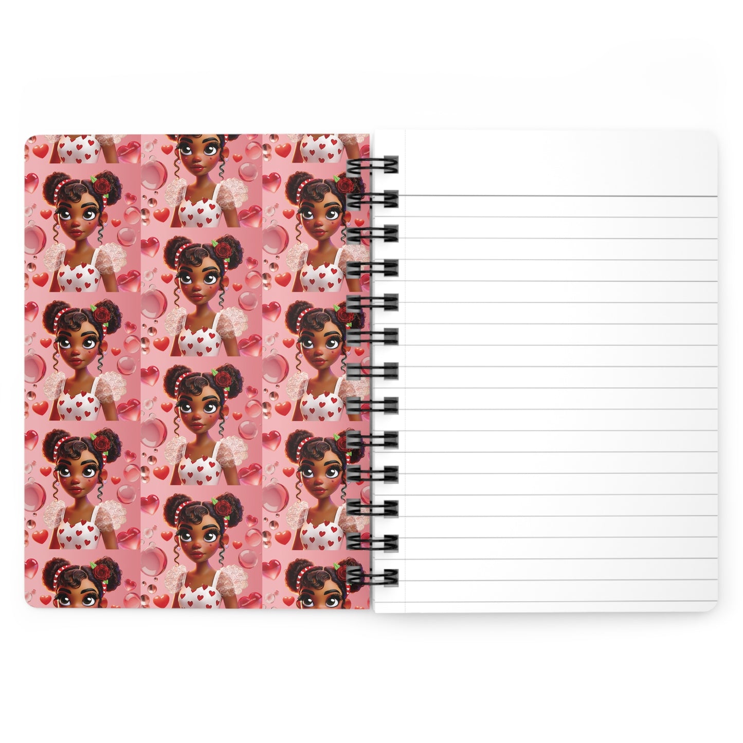 Heartbreaker Girl | Bubblegum - Spiral Notebook