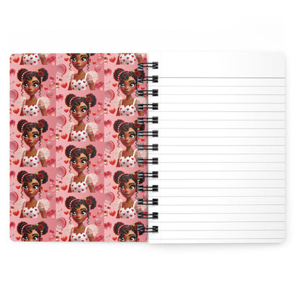 Heartbreaker Girl | Bubblegum - Spiral Notebook