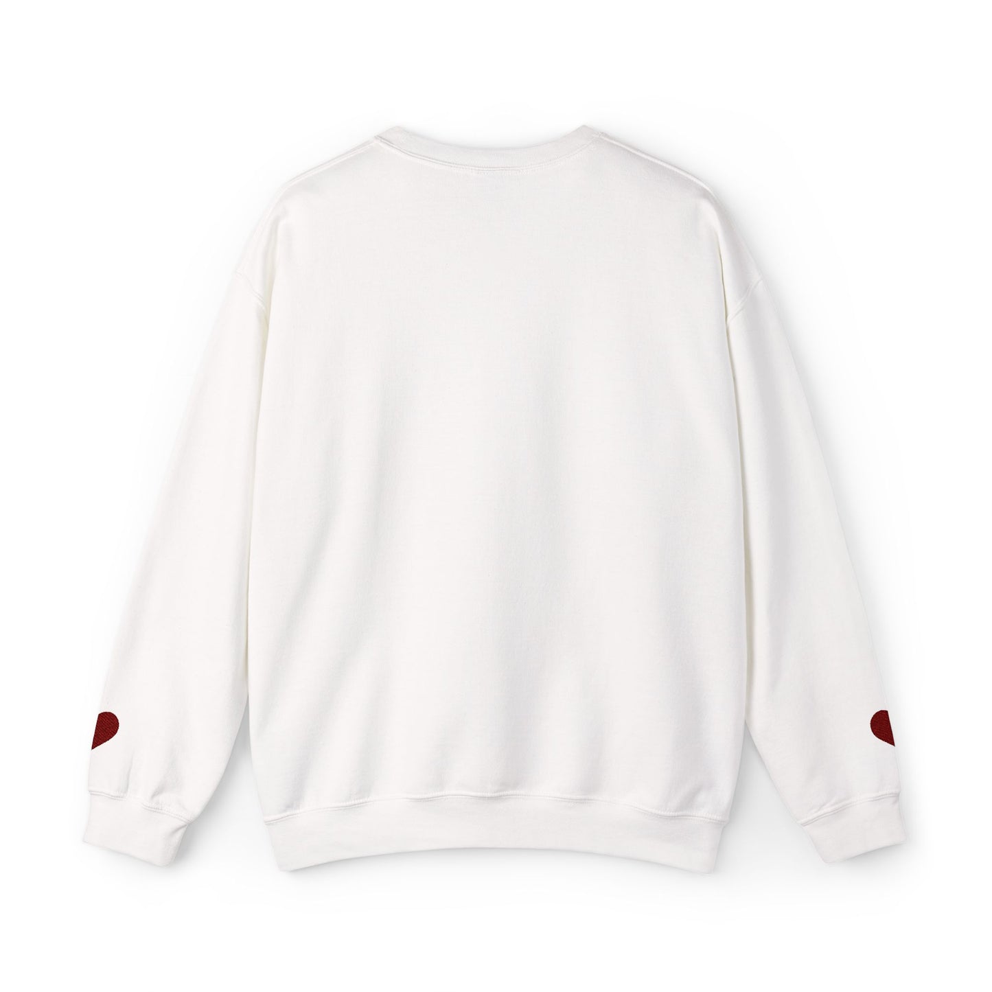 Heartbreaker 0 | Maroon Embroidered Heartbreaker Crewneck Sweatshirt