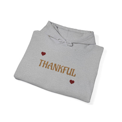Autumn Harvest 3 | 'Thankful' Gold Embroidered Fall Hoodie (multiple colors)