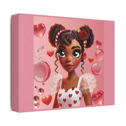 Heartbreaker Girl | Bubblegum - Canvas Print, satin (multiples sizes)