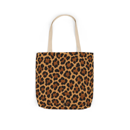 Leopard | Leopard Pattern Canvas Tote Bag (3 sizes)