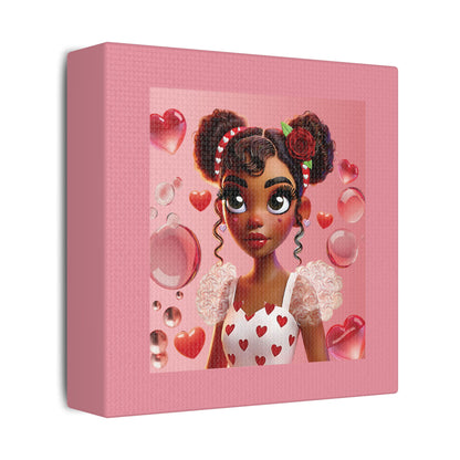 Heartbreaker Girl | Bubblegum - Canvas Print, satin (multiples sizes)