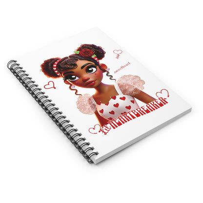 Heartbreaker Girl | Marshmallow - Spiral Notebook