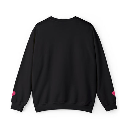 Heartbreaker 0 | Pink Embroidered Heartbreaker Crewneck Sweatshirt