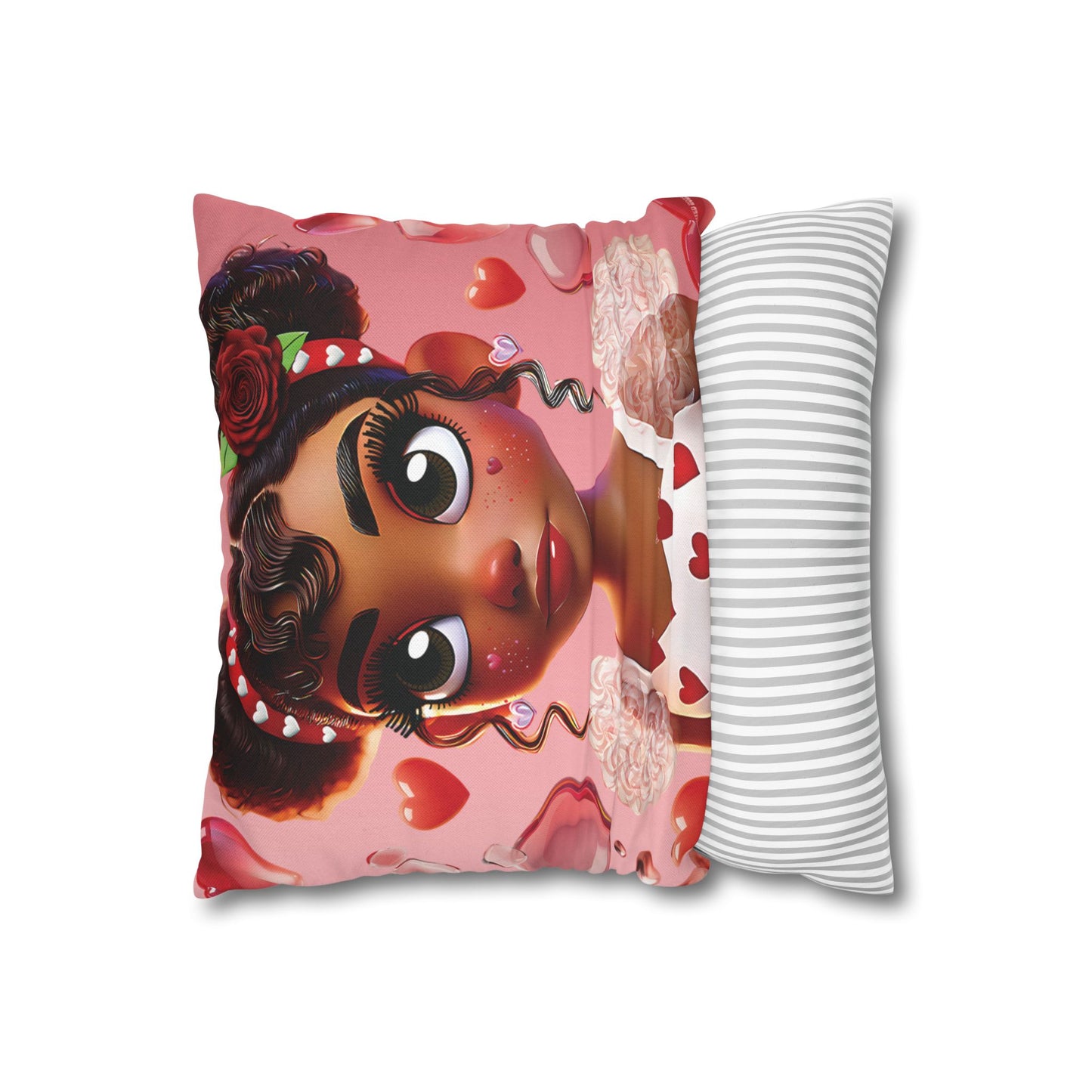 Heartbreaker Girl | Bubblegum - Pillowcase, square (multiple sizes)