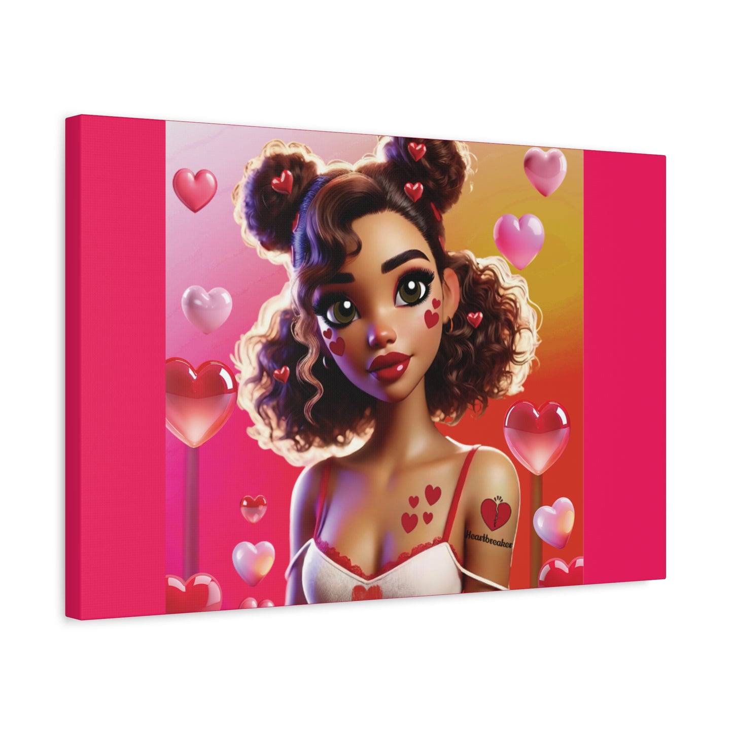 Heartbreaker 2 | Watermelon - Canvas Print, matte (multiple sizes)