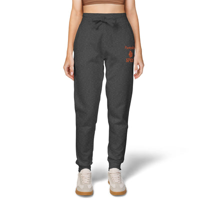 Harvest Haze | "Pumpkin Spice" Embroidered Sweatpants
