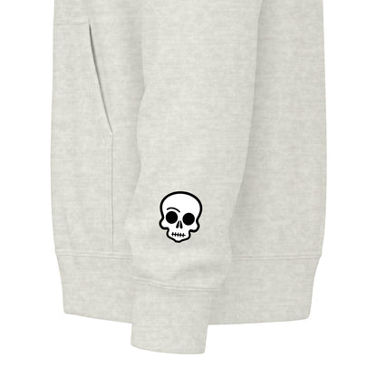 Harvest Haze | Spooky Season Gaphic Icons Zip Hoodie (front and back design)