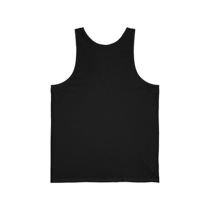 Pearls & Curls 1 | Black Jersey Tank