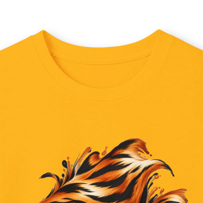 Tiger | Tiger Stripe Abstract Long Sleeve Tee (multiple colors)