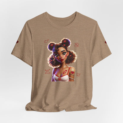 Heartbreaker 2 | Graphic Tee — Cute Cartoon Girl Illustration