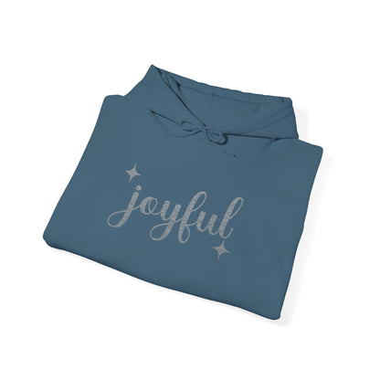 The Joyful Edit1 | Joyful Silver Embroidered Hoodie (multiple colors)