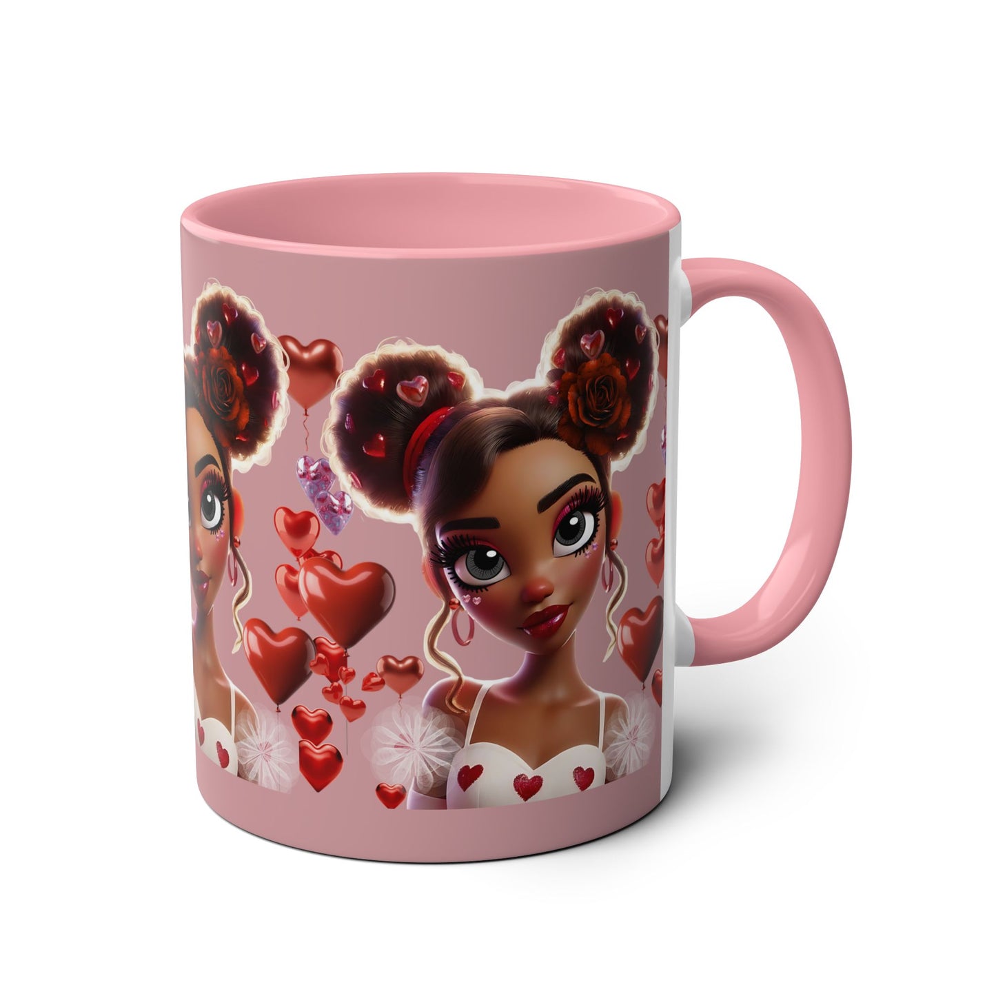 Heartbreaker 3 | Cotton Candy - Coffee Mug, two-tone (multiple handle colors)