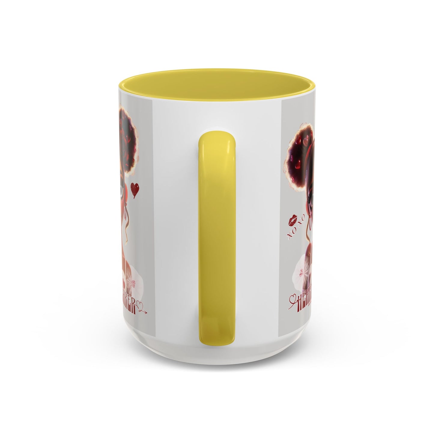 Heartbreaker 3| Ice - Coffee Mug, two-tone, 15 oz (multiple handle colors)