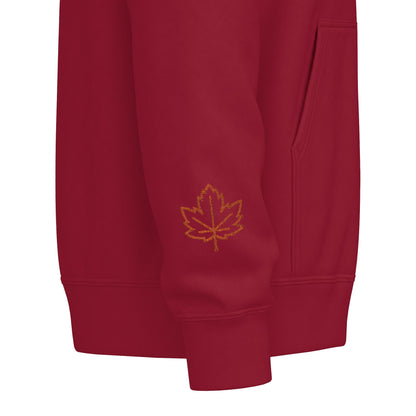 Harvest Haze | 'Cozy Season' Embroidered Zip Hoodie (multiple colors)