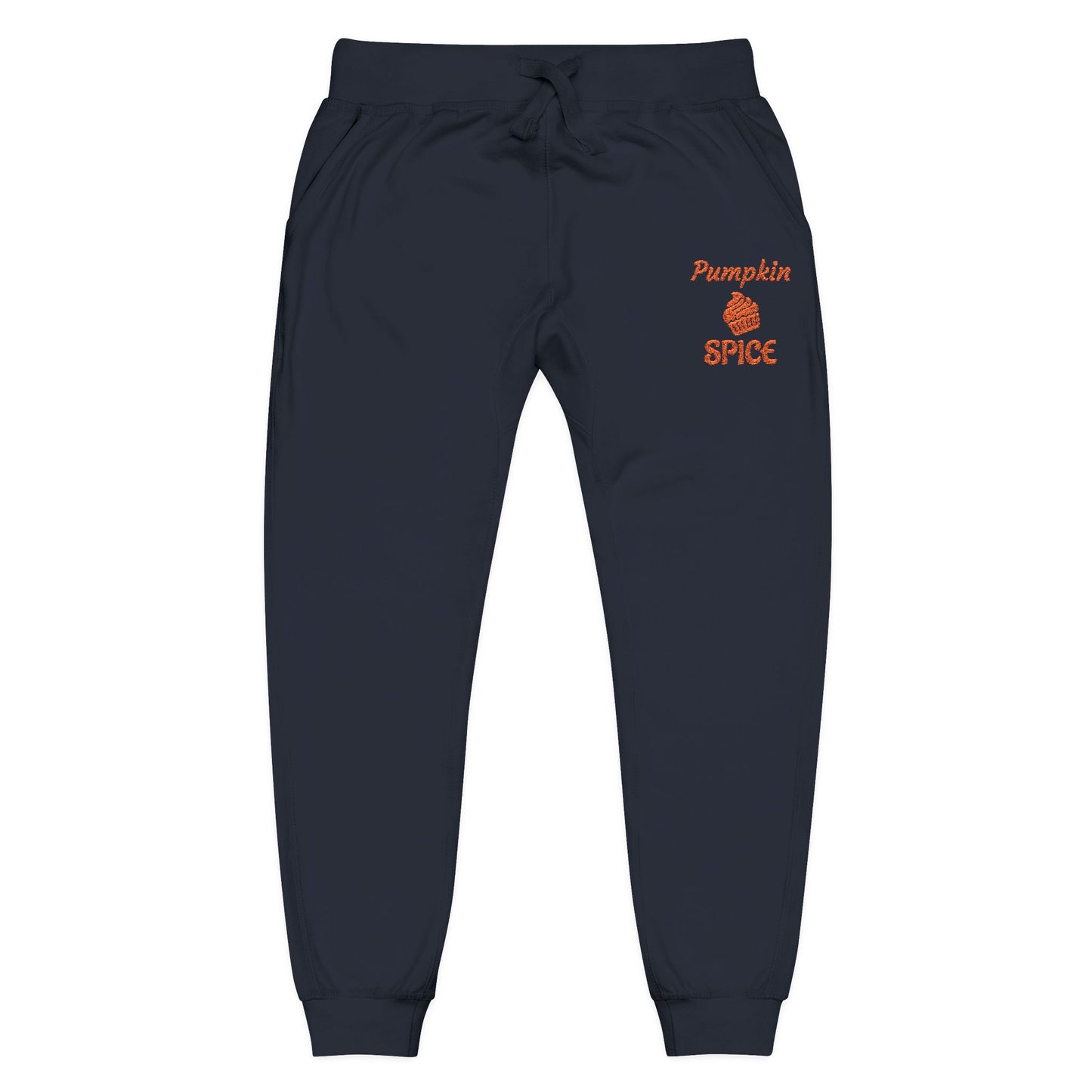 Harvest Haze | "Pumpkin Spice" Embroidered Sweatpants
