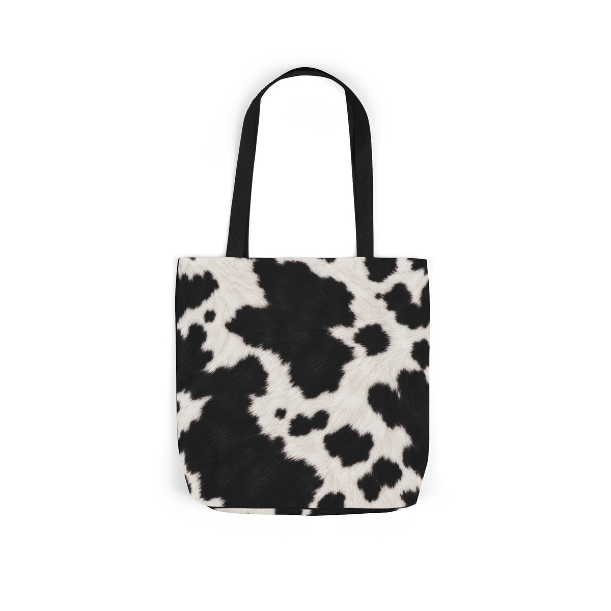 Cow | Black & White Cowhide Canvas Tote Bag (3 sizes)