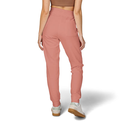 Harvest Haze | Maroon Embroidered 'Hot Chocolate' Sweatpants