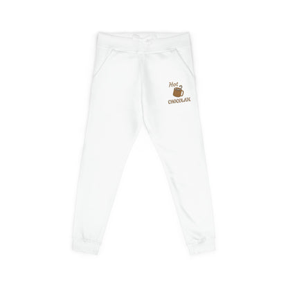 Harvest Haze | Hot Chocolate Gold Embroidered Sweatpants