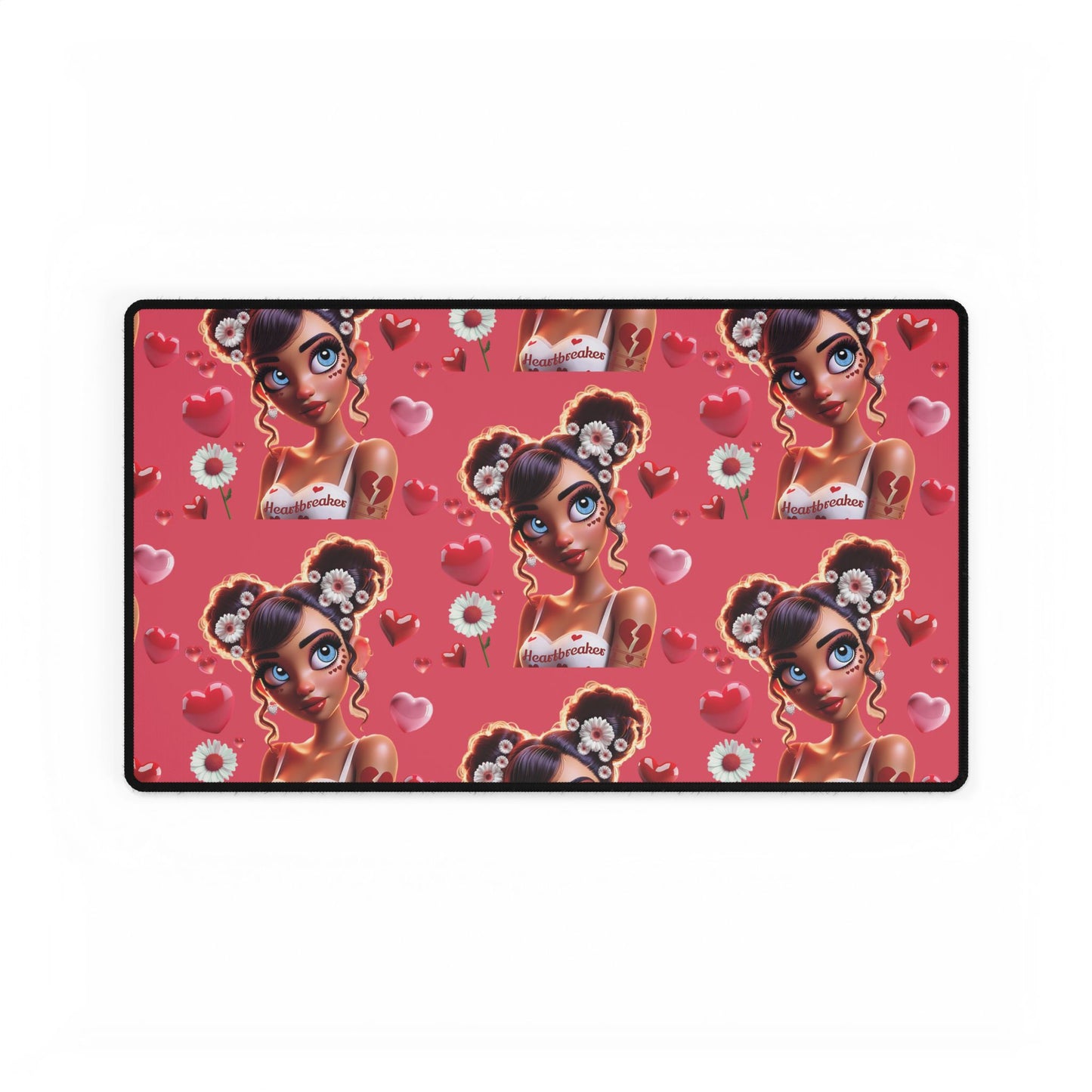 Heartbreaker 1 | Raspberry - Desk Mat (multiple sizes)