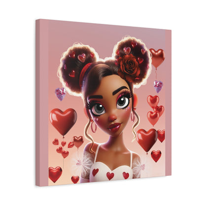 Heartbreaker 3 | Cotton Candy, Matte Canvas Print