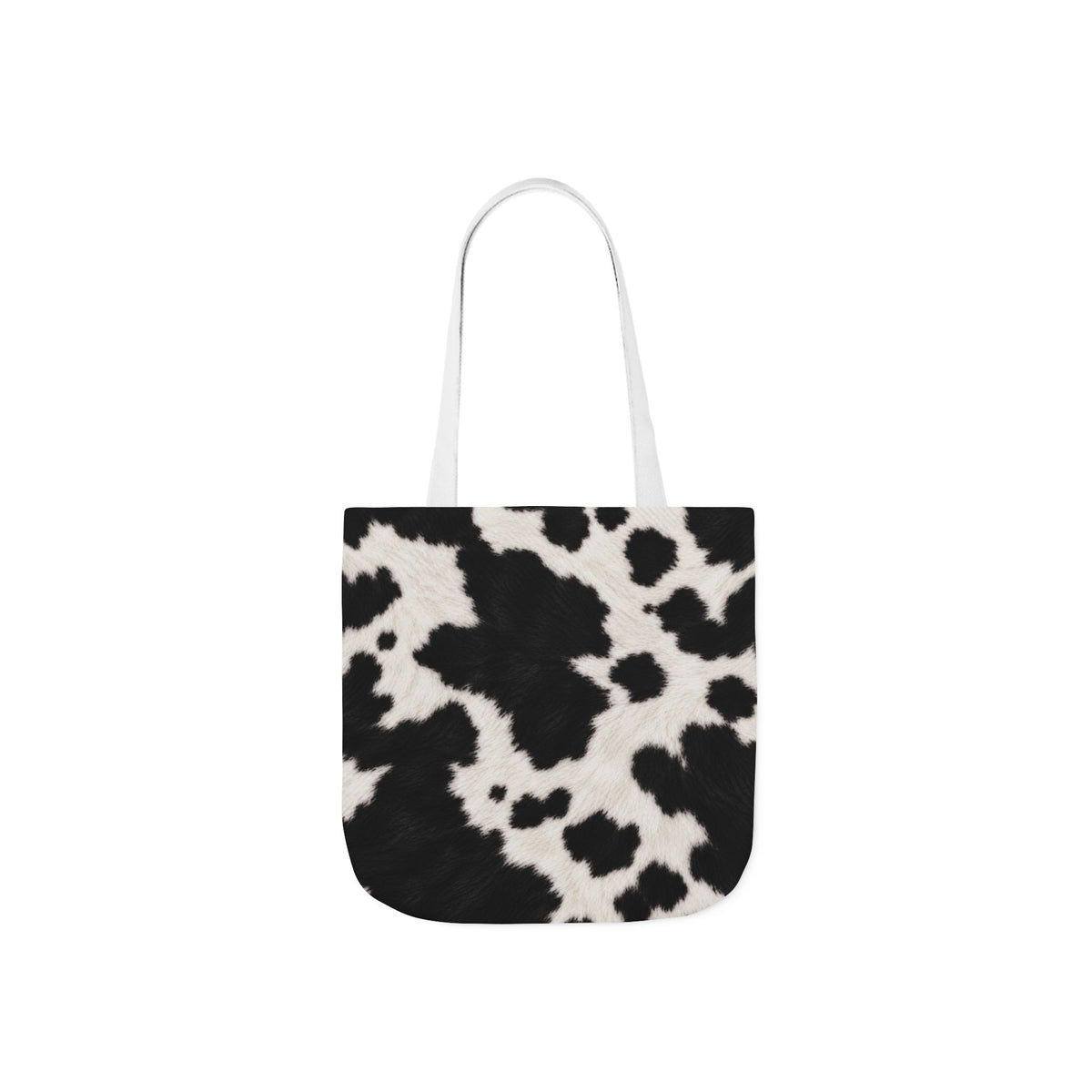 Cow | Black & White Cowhide Canvas Tote Bag (3 sizes)