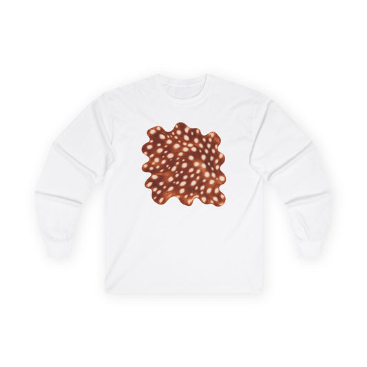 Deer | Fawn Spotted Abstract Long Sleeve Tee, multiple colors