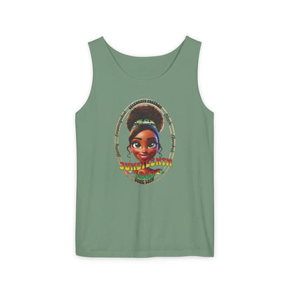 The 92% Club | Juneteenth Celebration Tank Top, front and back design (multiple colors)